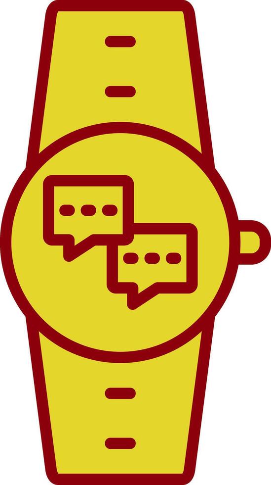Message Vintage Icon Design vector