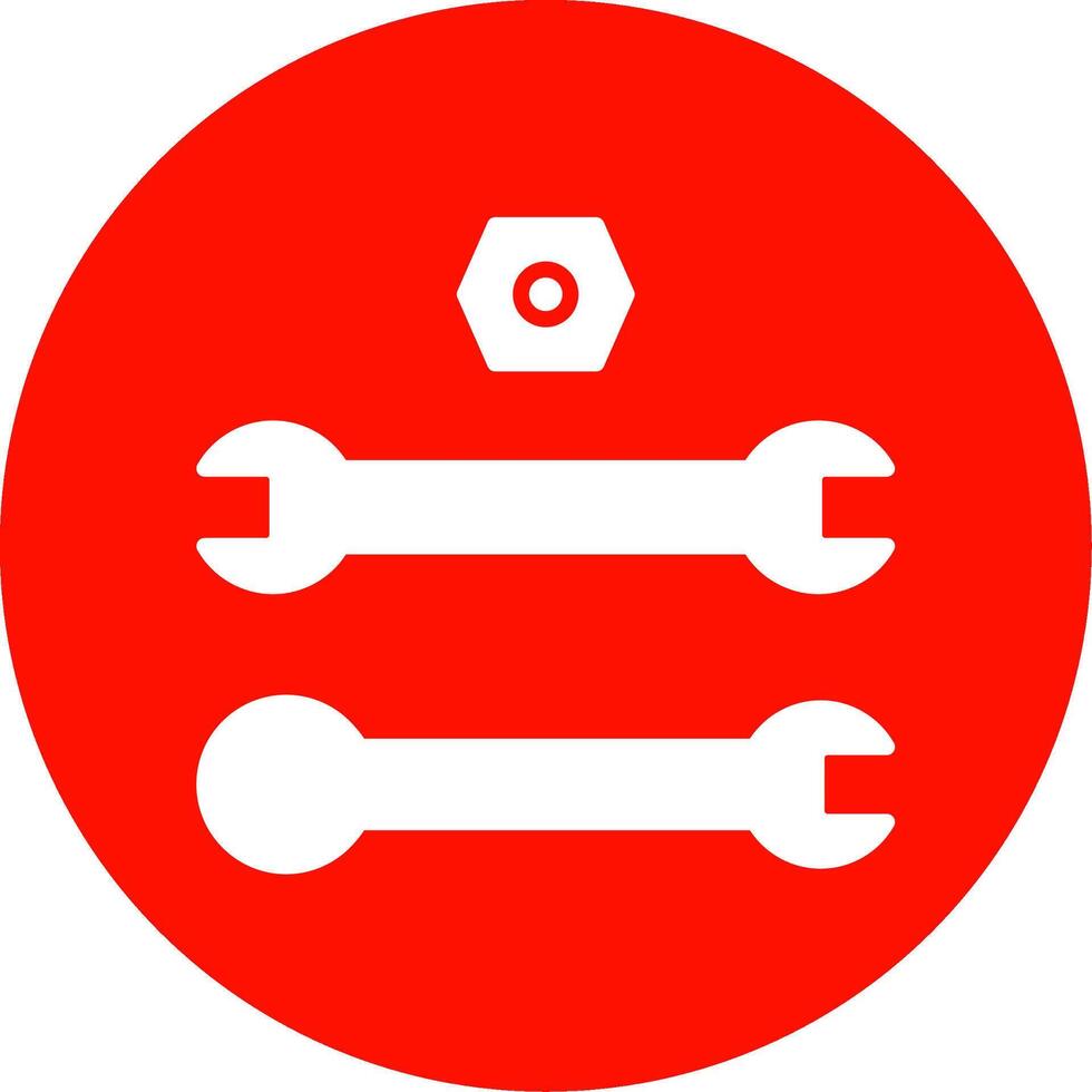 Tools Multi Color Circle Icon vector