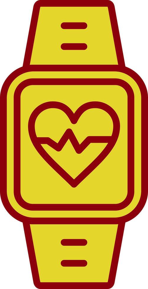 Heart Rate Monitor Vintage Icon Design vector