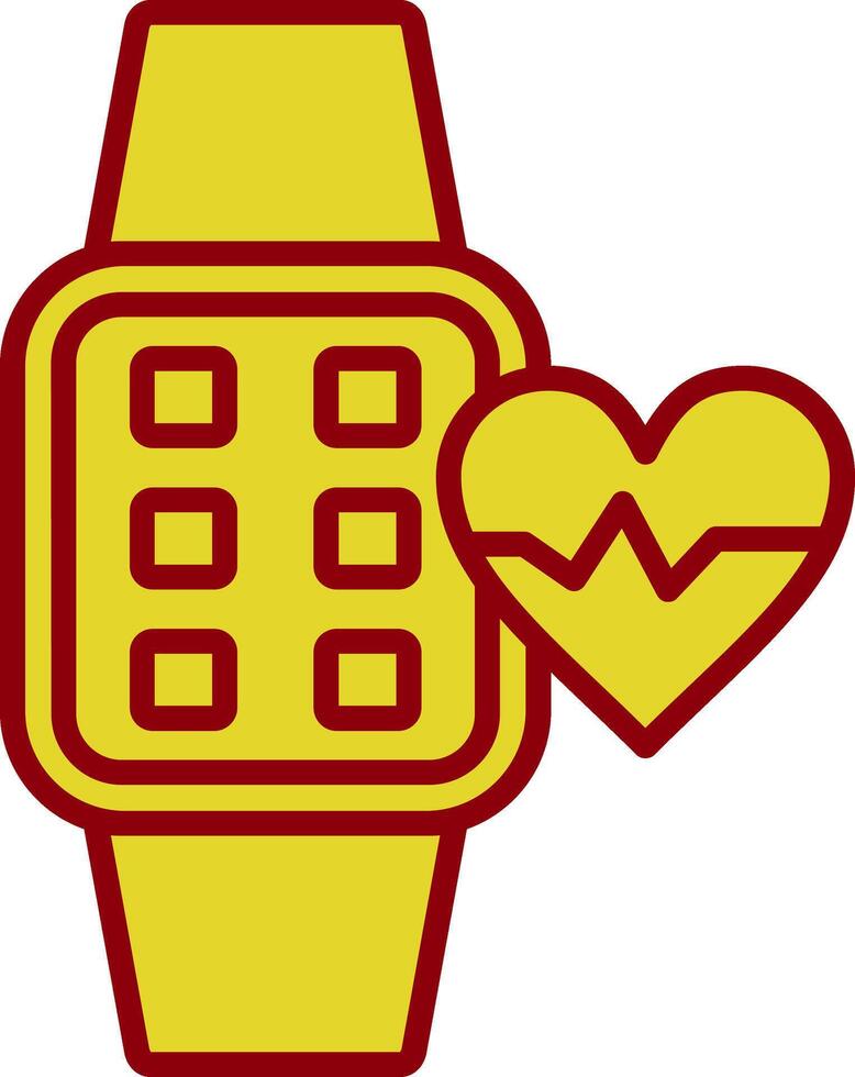 Heart Rate Vintage Icon Design vector