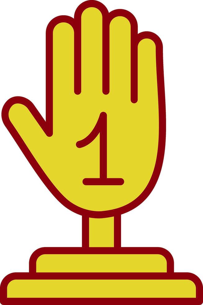 Hand Vintage Icon Design vector