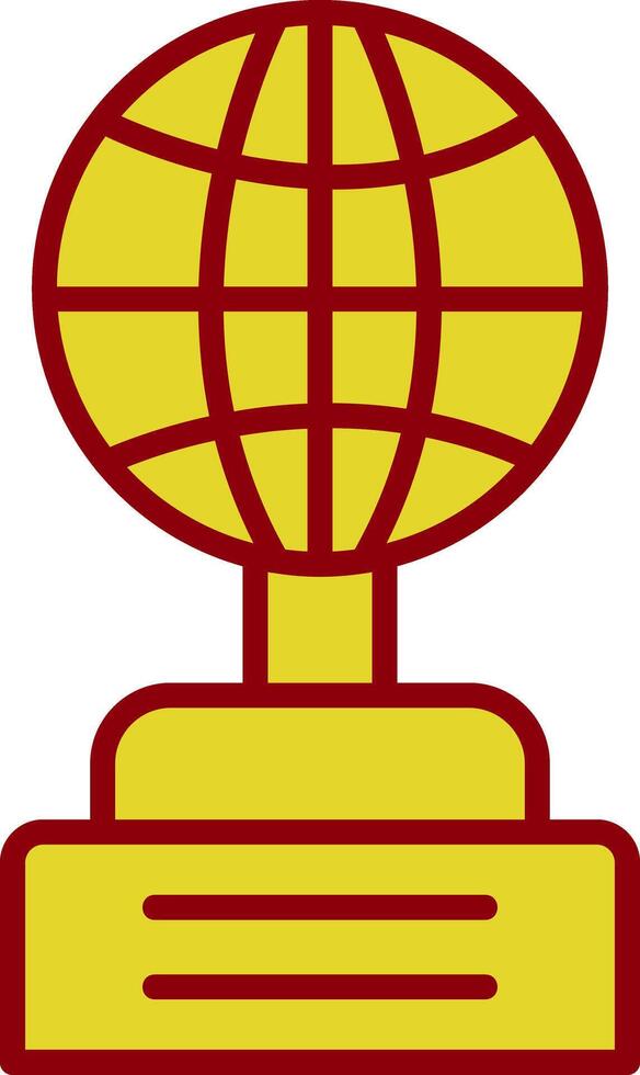 Globe Vintage Icon Design vector
