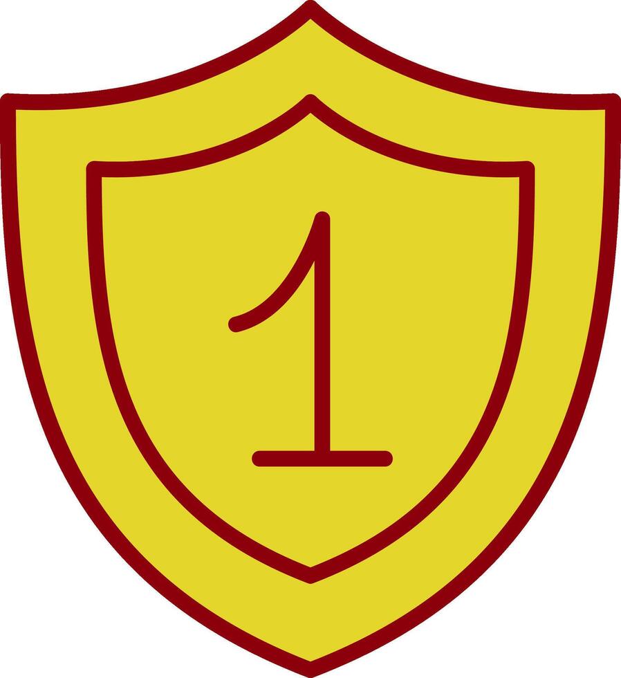 Shield Vintage Icon Design vector