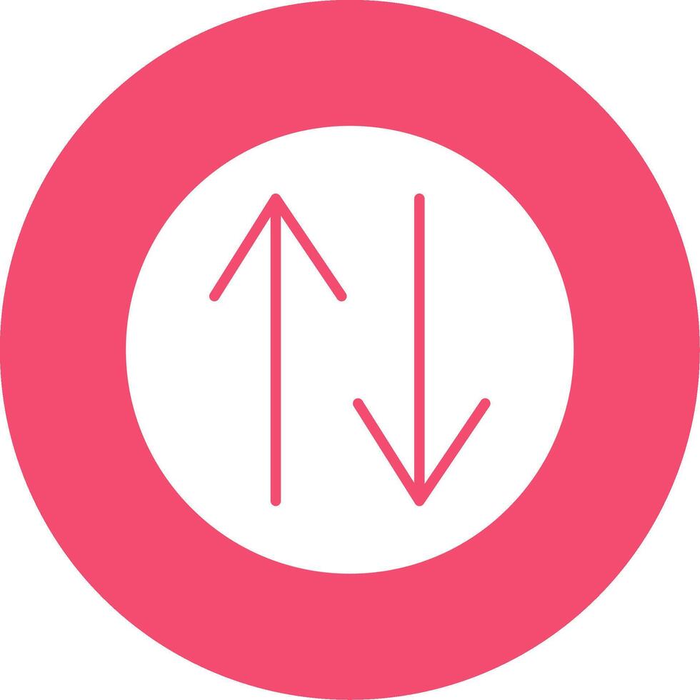 Swap Multi Color Circle Icon vector