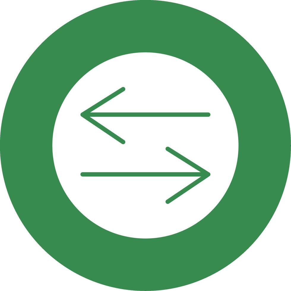 Swap Multi Color Circle Icon vector