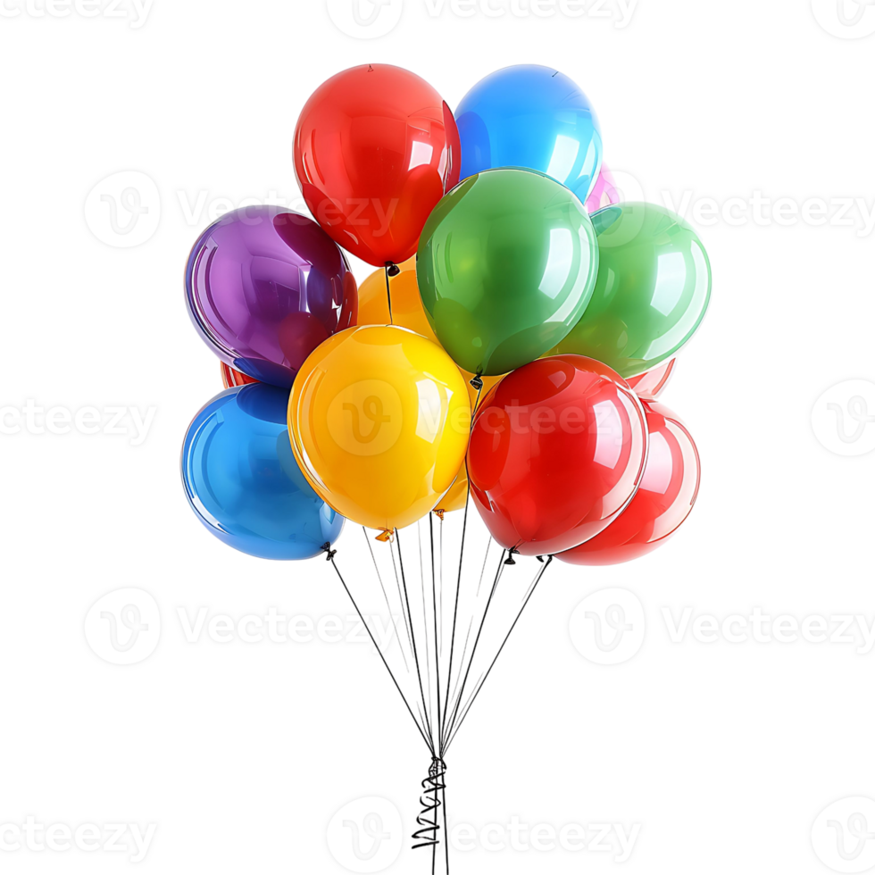 Balloons on transparent Background png