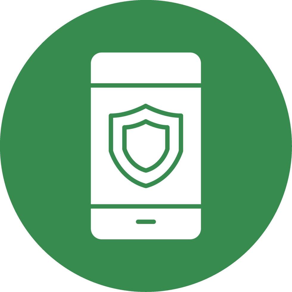 Security Multi Color Circle Icon vector