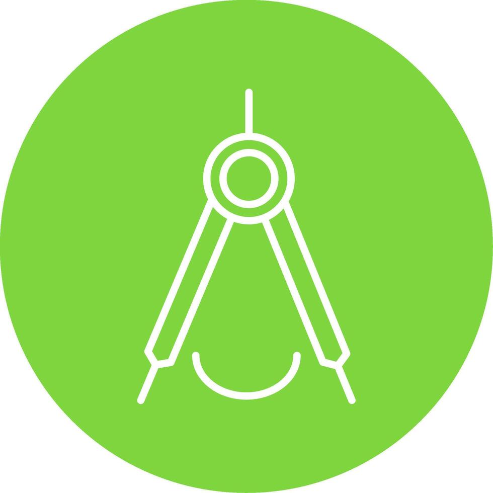 Precision Multi Color Circle Icon vector