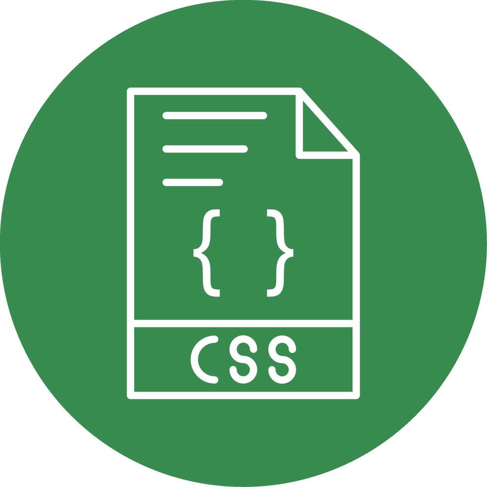 CSS Multi Color Circle Icon vector