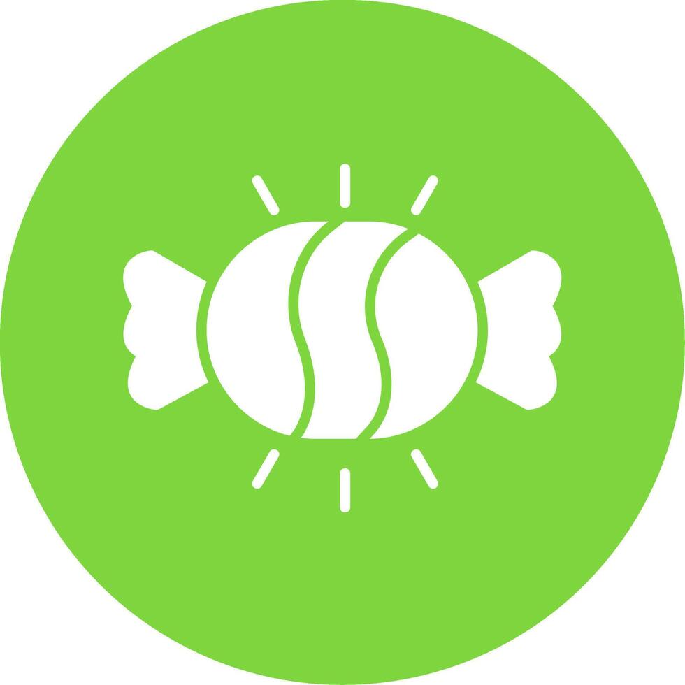 Candy Multi Color Circle Icon vector