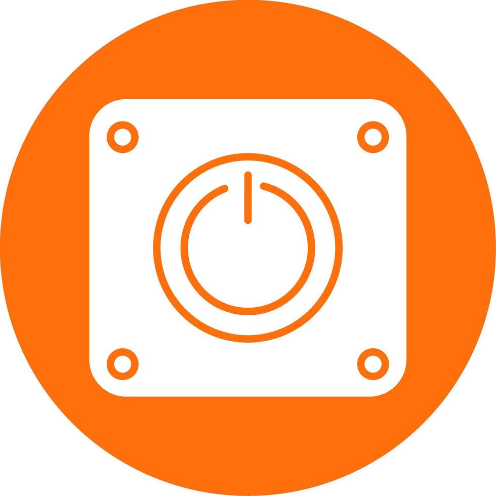 Power Multi Color Circle Icon vector