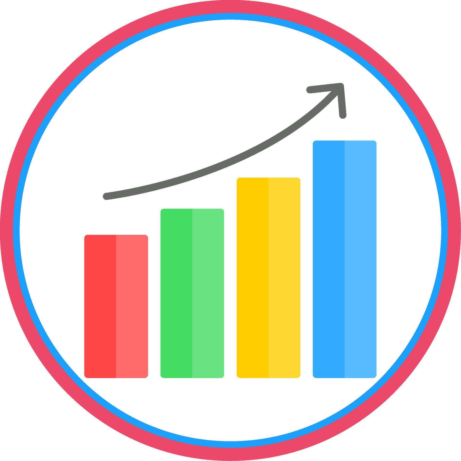 Data Analytics Flat Circle Icon 43586411 Vector Art at Vecteezy
