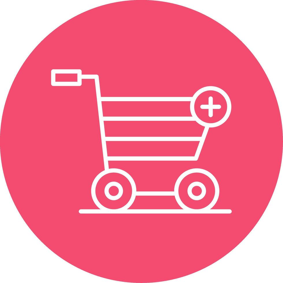 Add to Cart Multi Color Circle Icon vector