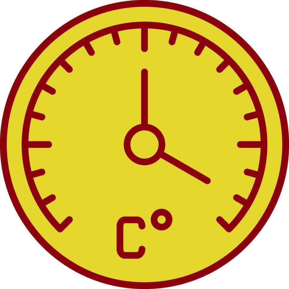 Thermometer Vintage Icon Design vector