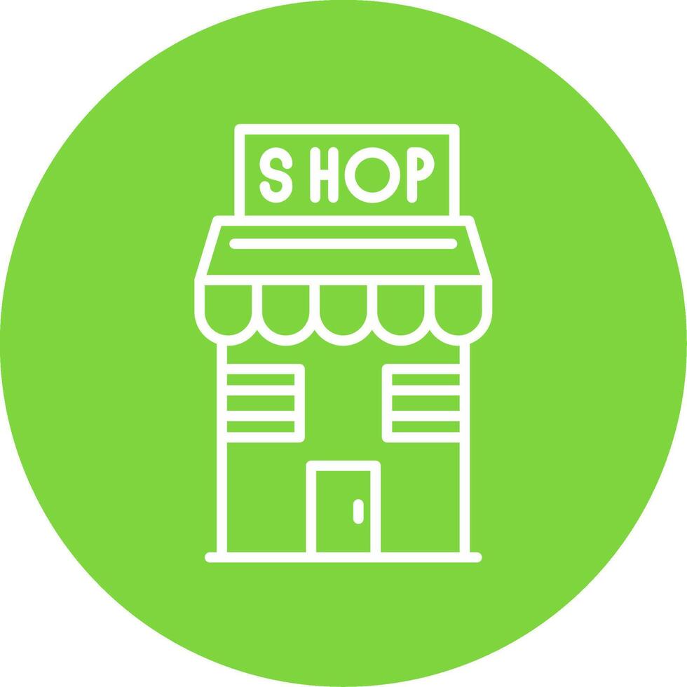 Shop Multi Color Circle Icon vector