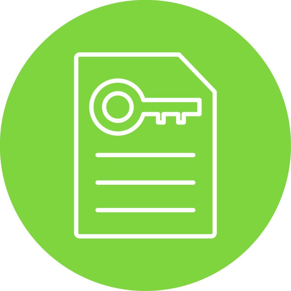 Keyword Generator Multi Color Circle Icon vector