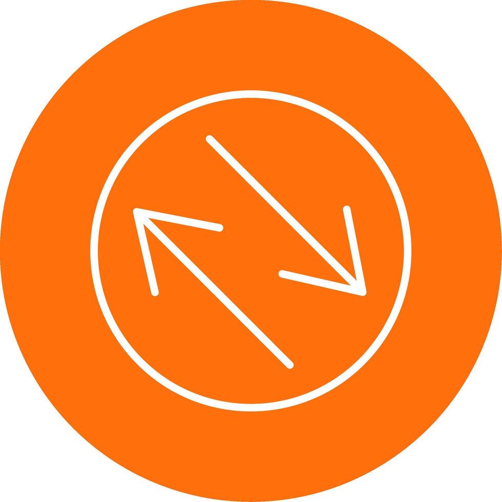 Swap Multi Color Circle Icon vector