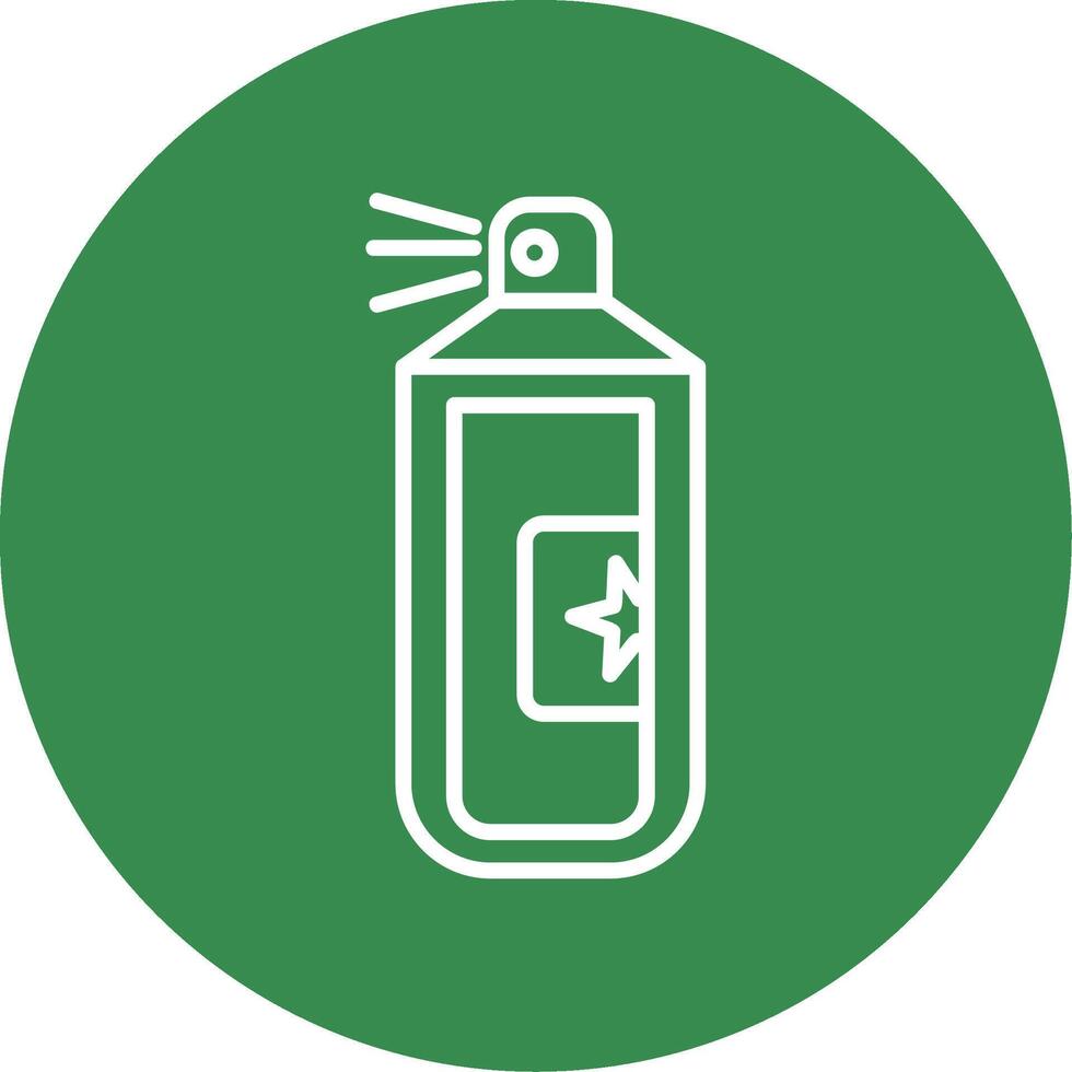 Silly Strings Multi Color Circle Icon vector