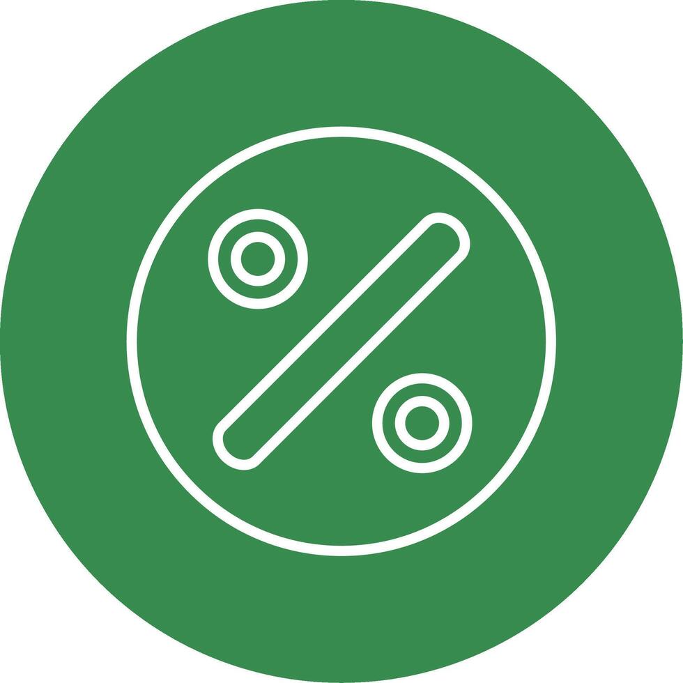 Divide Multi Color Circle Icon vector