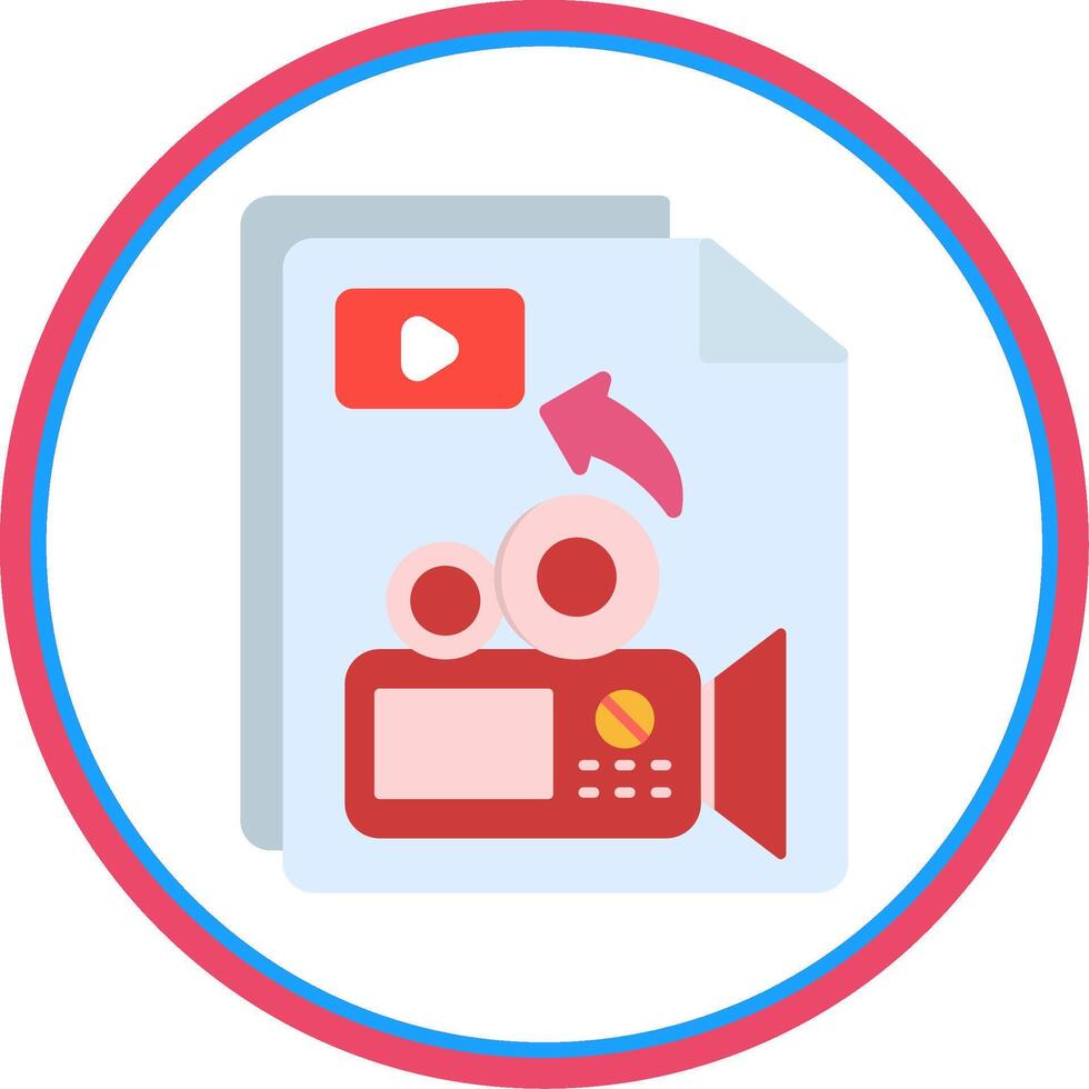 Flat Circle Icon vector
