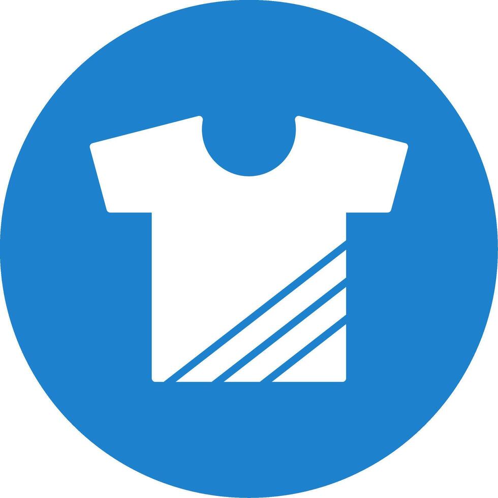 Tshirt Multi Color Circle Icon vector