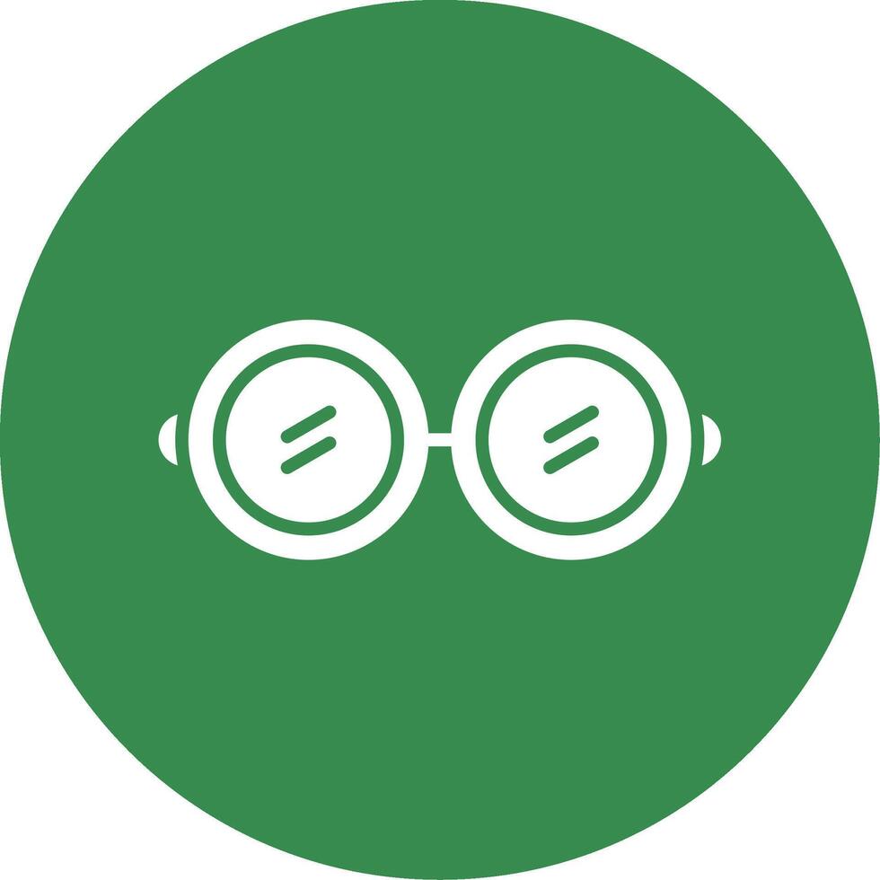 Sunglasses Multi Color Circle Icon vector