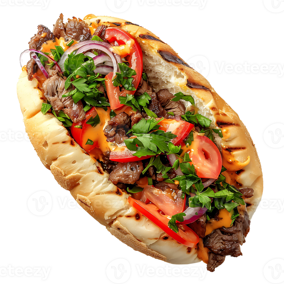 Shawarma on transparent Background png