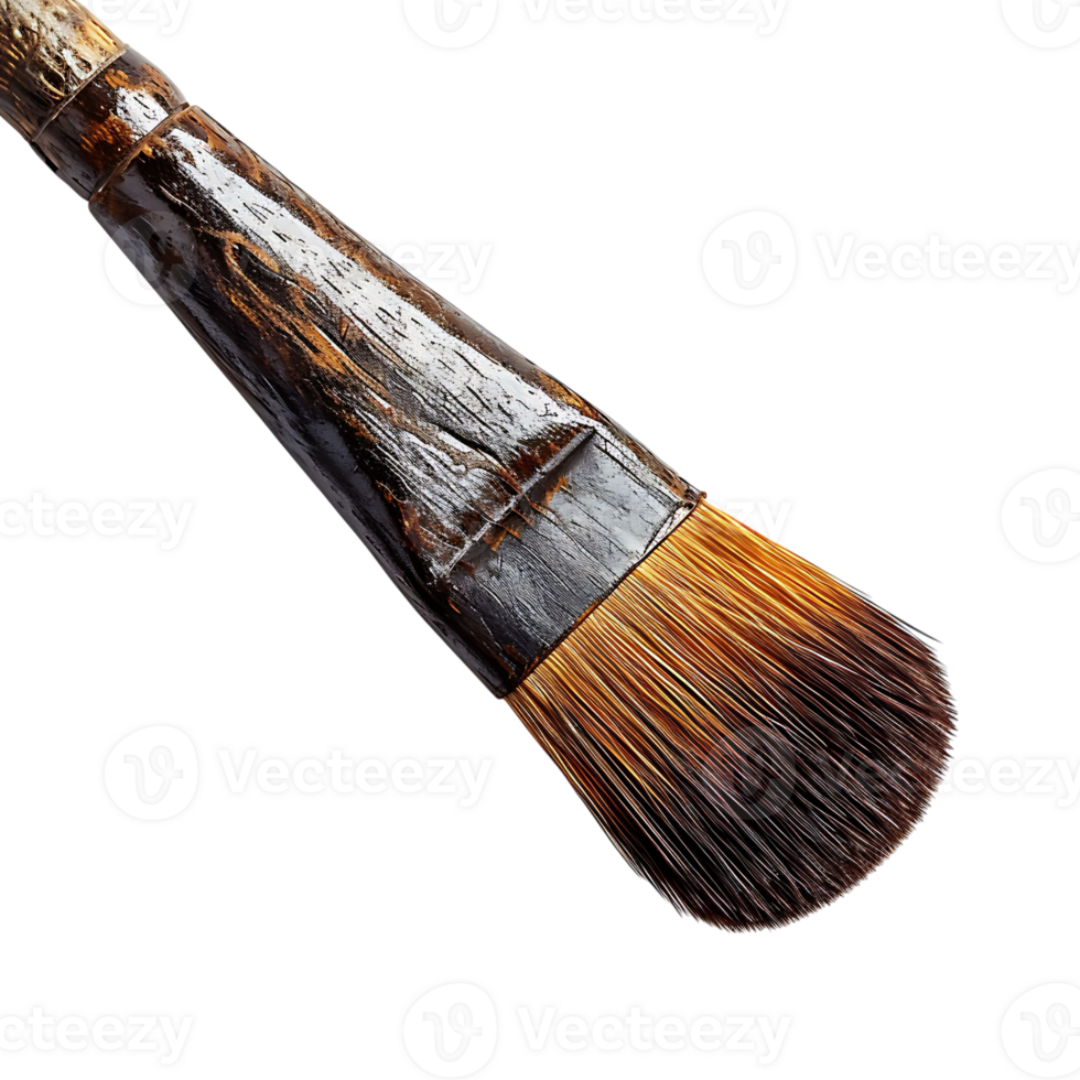 Makeup brush on transparent Background png
