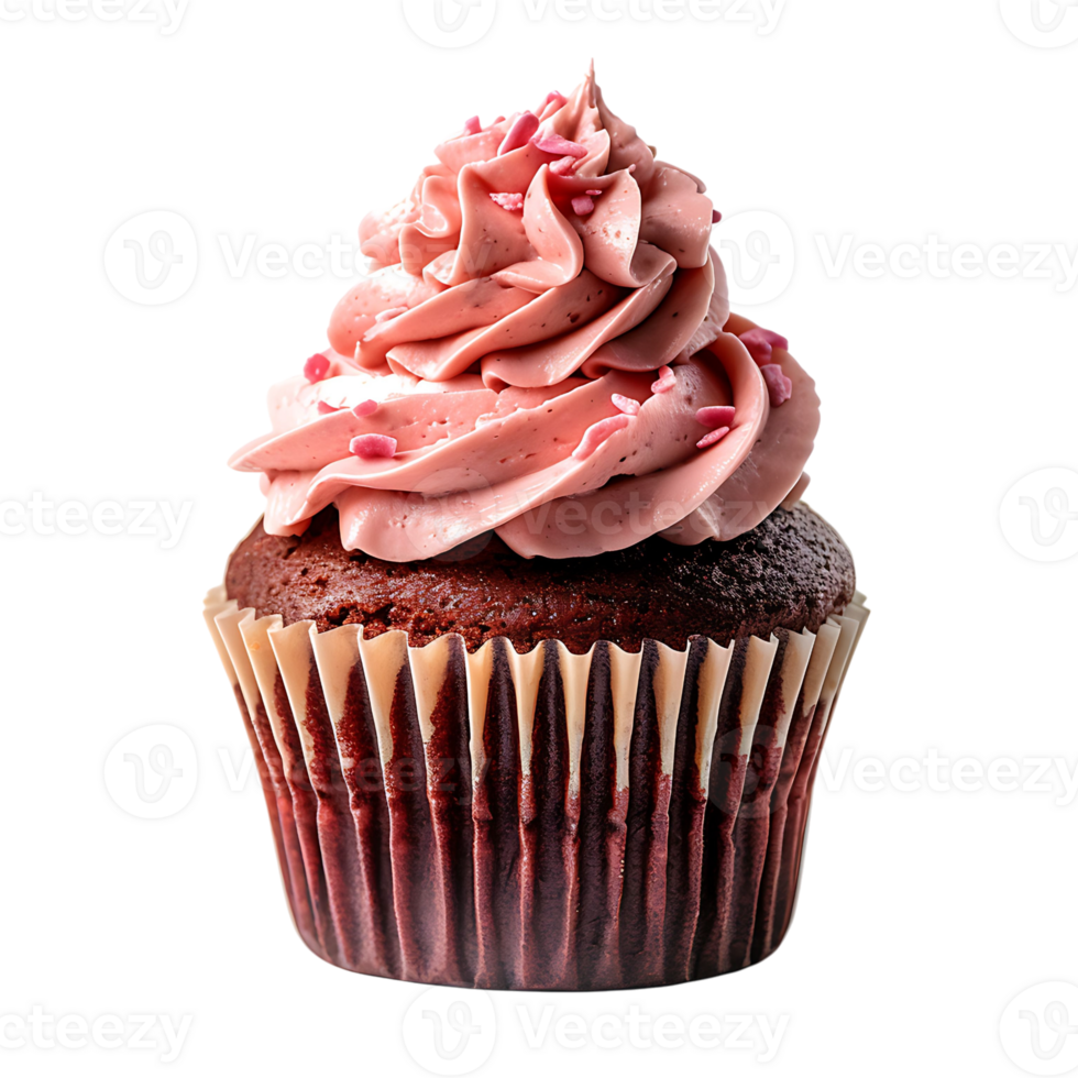 Cup cake on transparent Background png