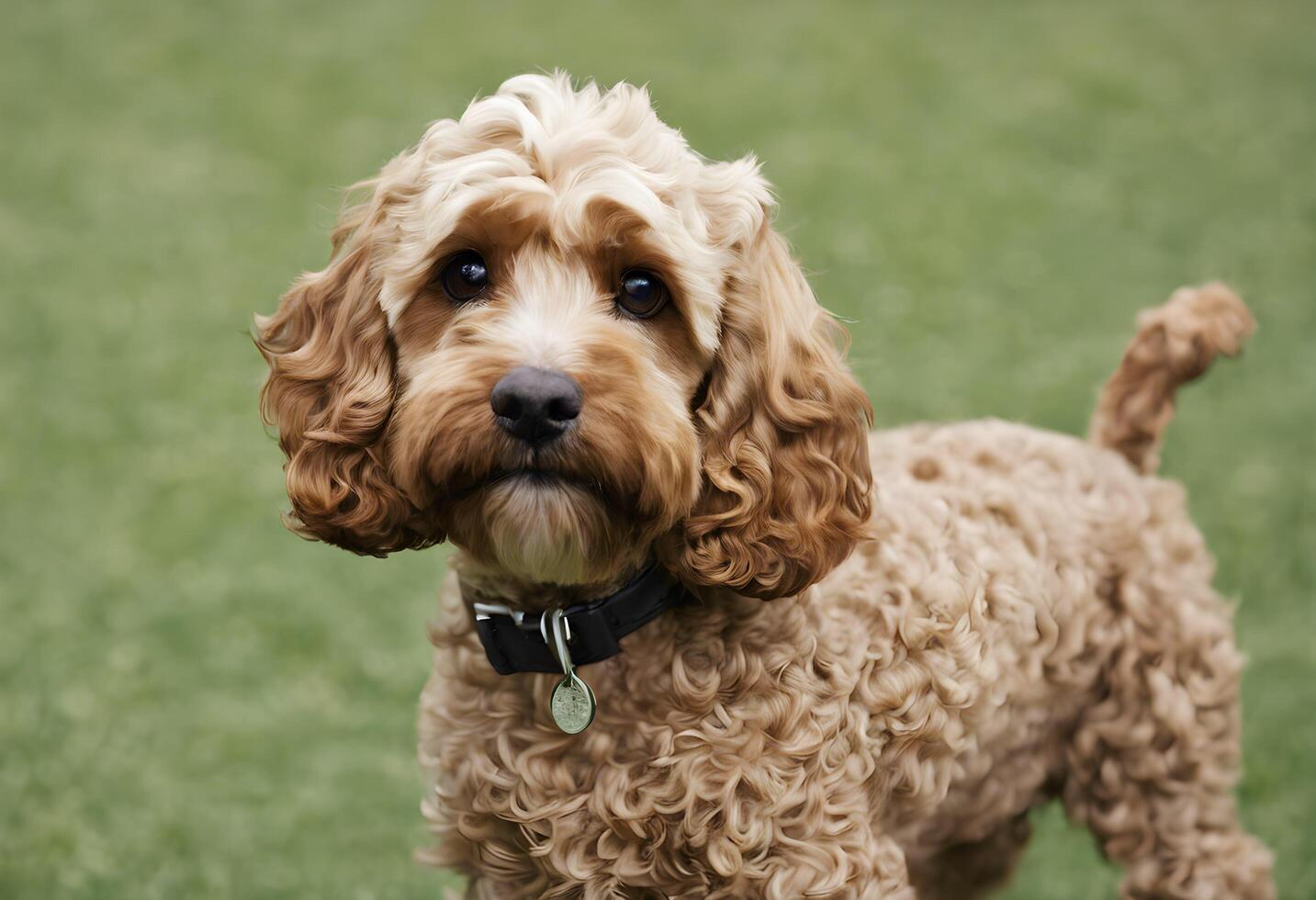 A view of a Cokapoo dog photo