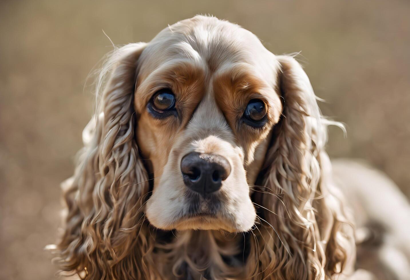 A view of a Cocker Spaniel photo