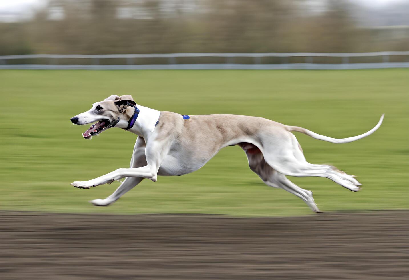 A view of a Greyhound photo