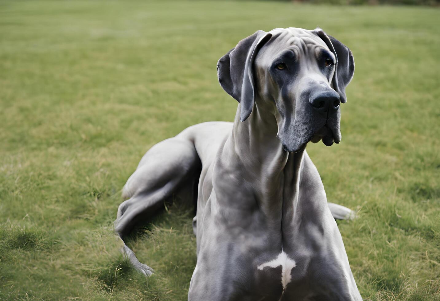 A view of a Great Dane photo