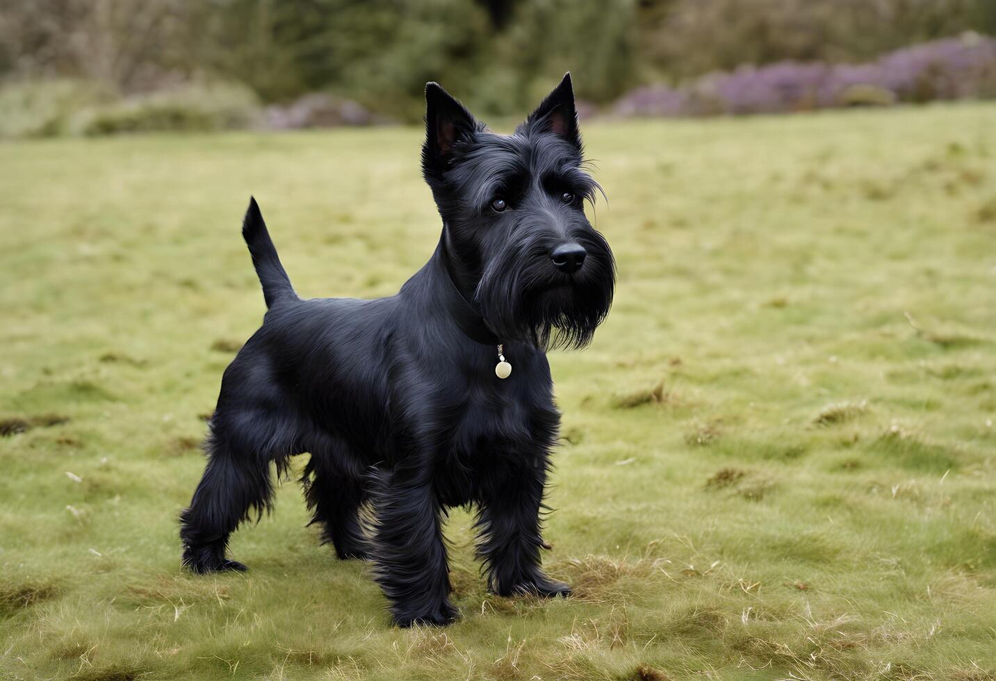 A view of a Scottish Terrier photo