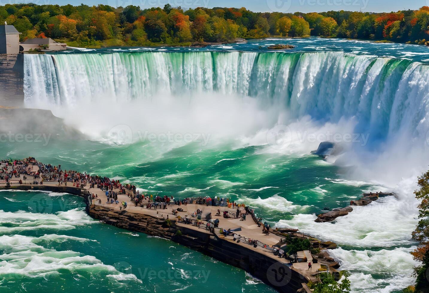 A view of a Waterfall photo