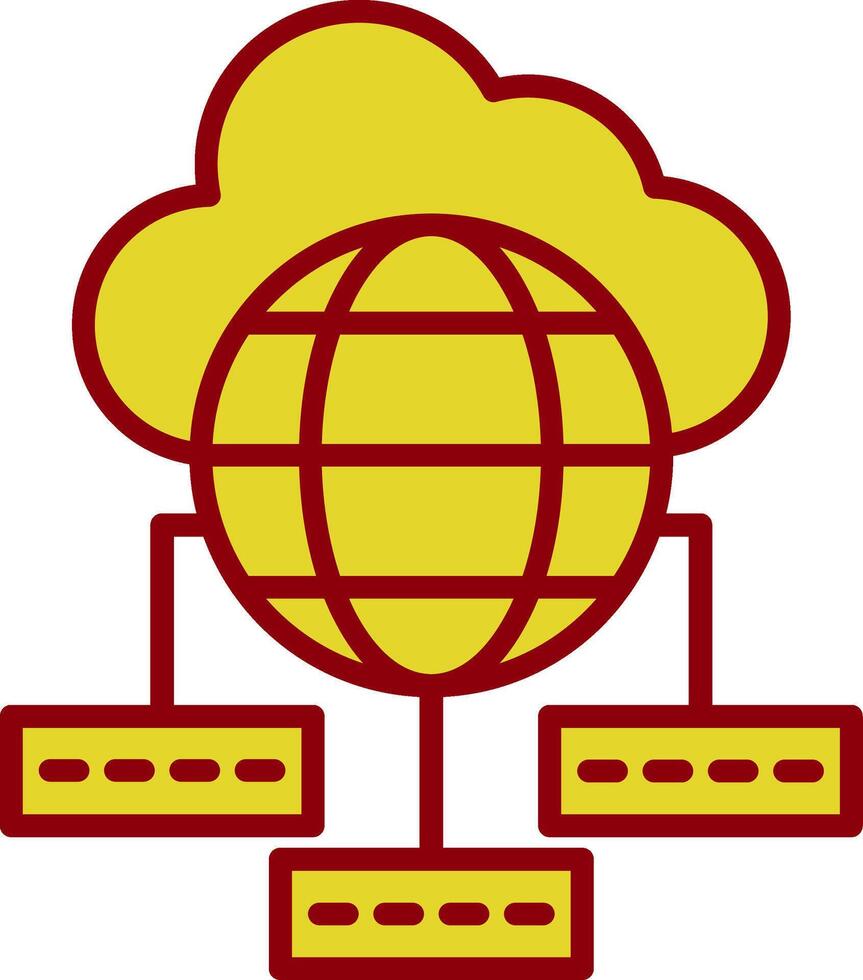 Data Sumit Vintage Icon Design vector