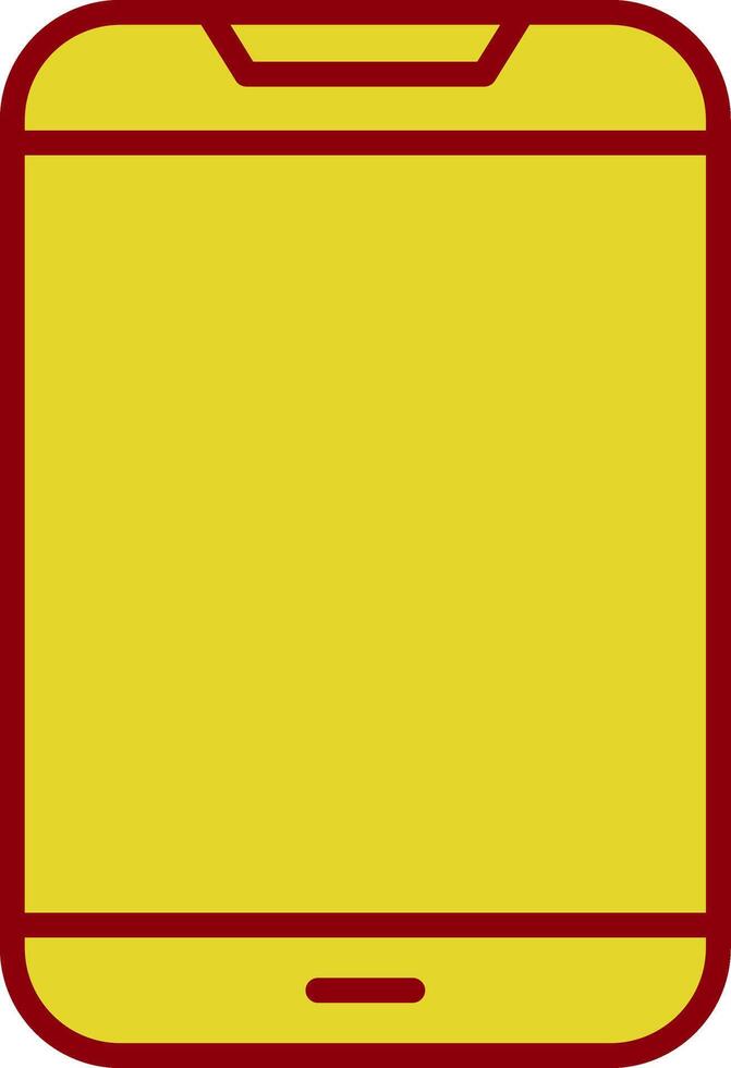 Mobile Phone Vintage Icon Design vector