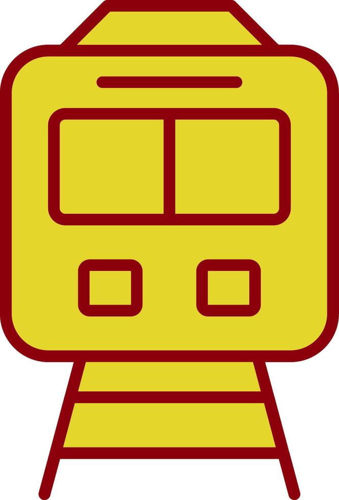 Train Vintage Icon Design vector