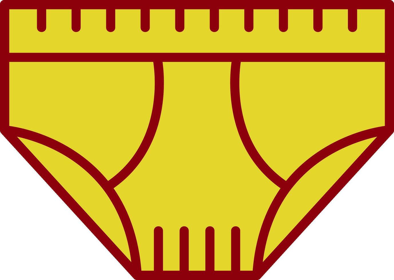 Underwear Vintage Icon Design vector