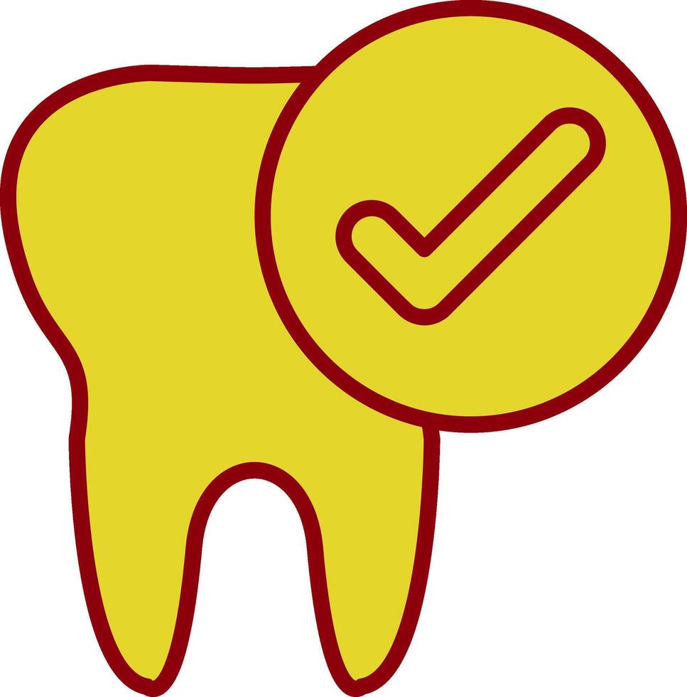 Tooth Vintage Icon Design vector