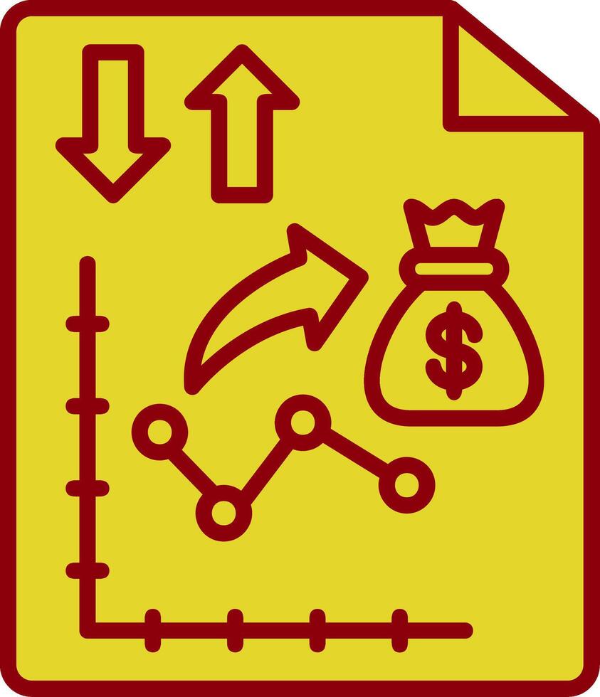 dinero estrategia Clásico icono diseño vector