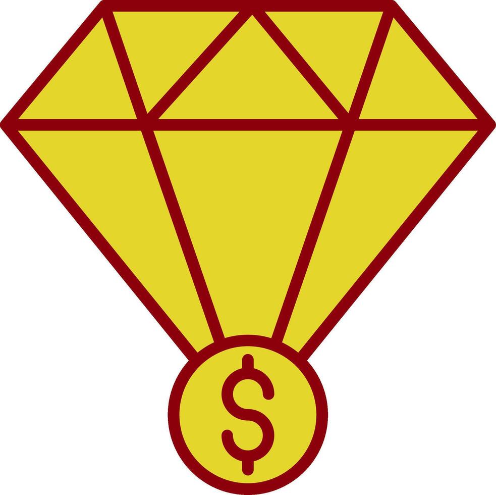 Value Vintage Icon Design vector