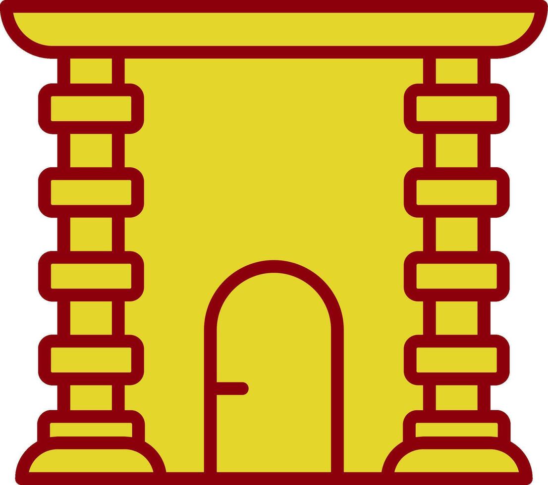 arco Clásico icono diseño vector