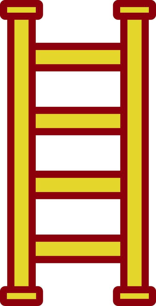Step Ladder Vintage Icon Design vector
