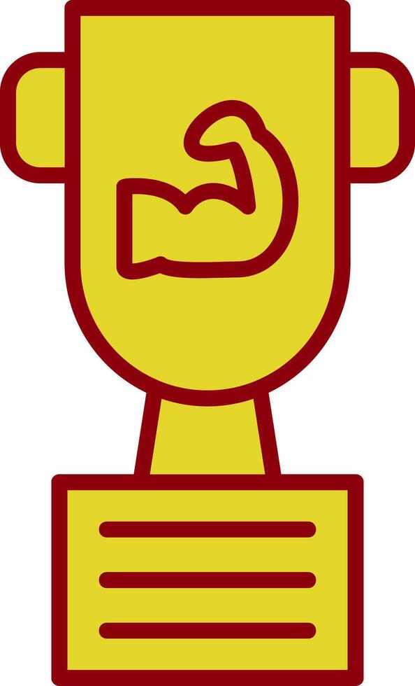Trophy Vintage Icon Design vector