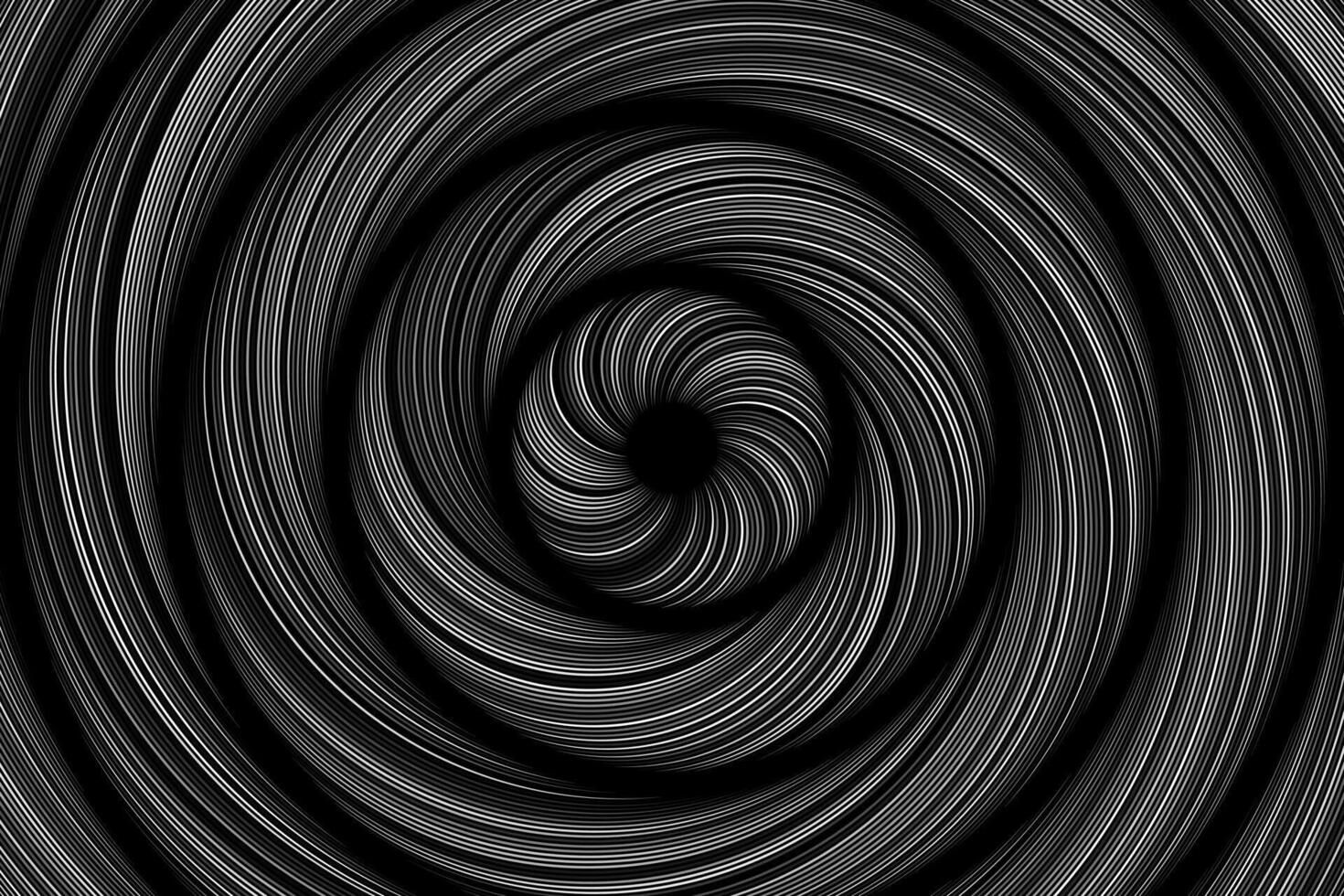 Grey circles abstract rings motion effect background vector