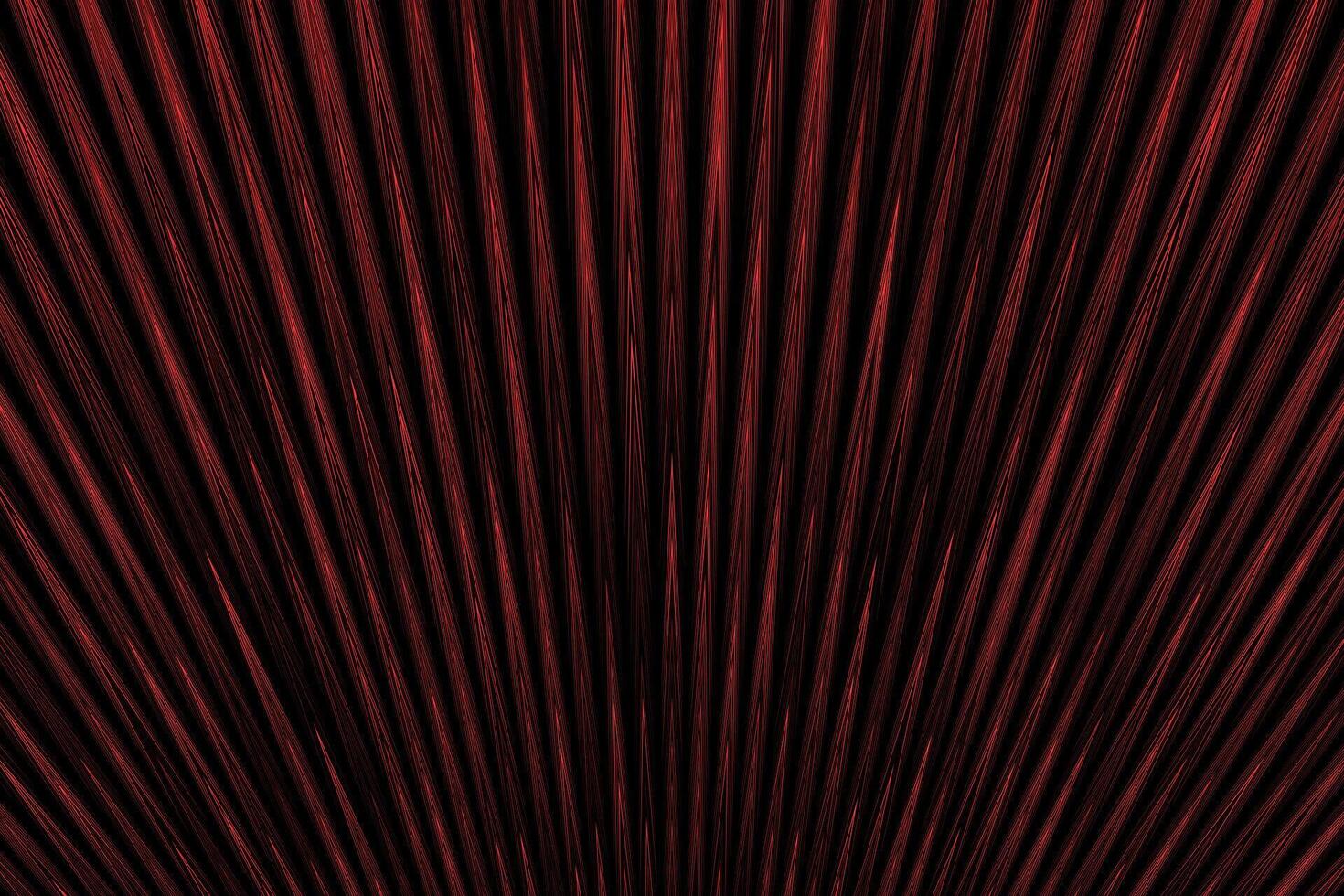 Red light rays burst abstract background vector
