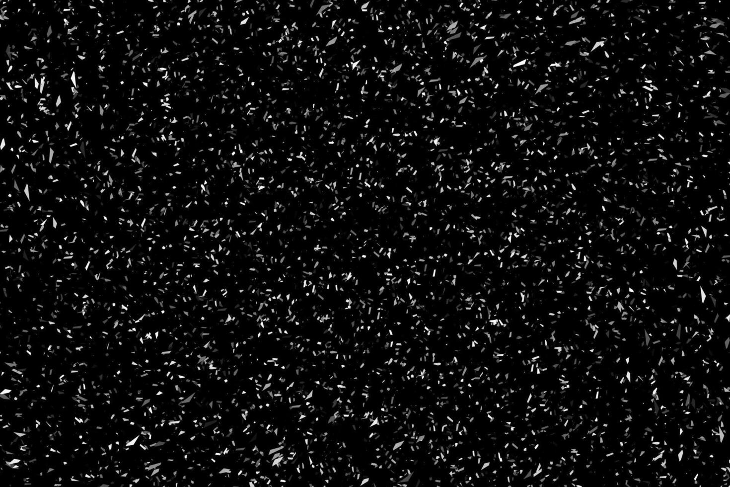 White broken glass particles abstract background vector