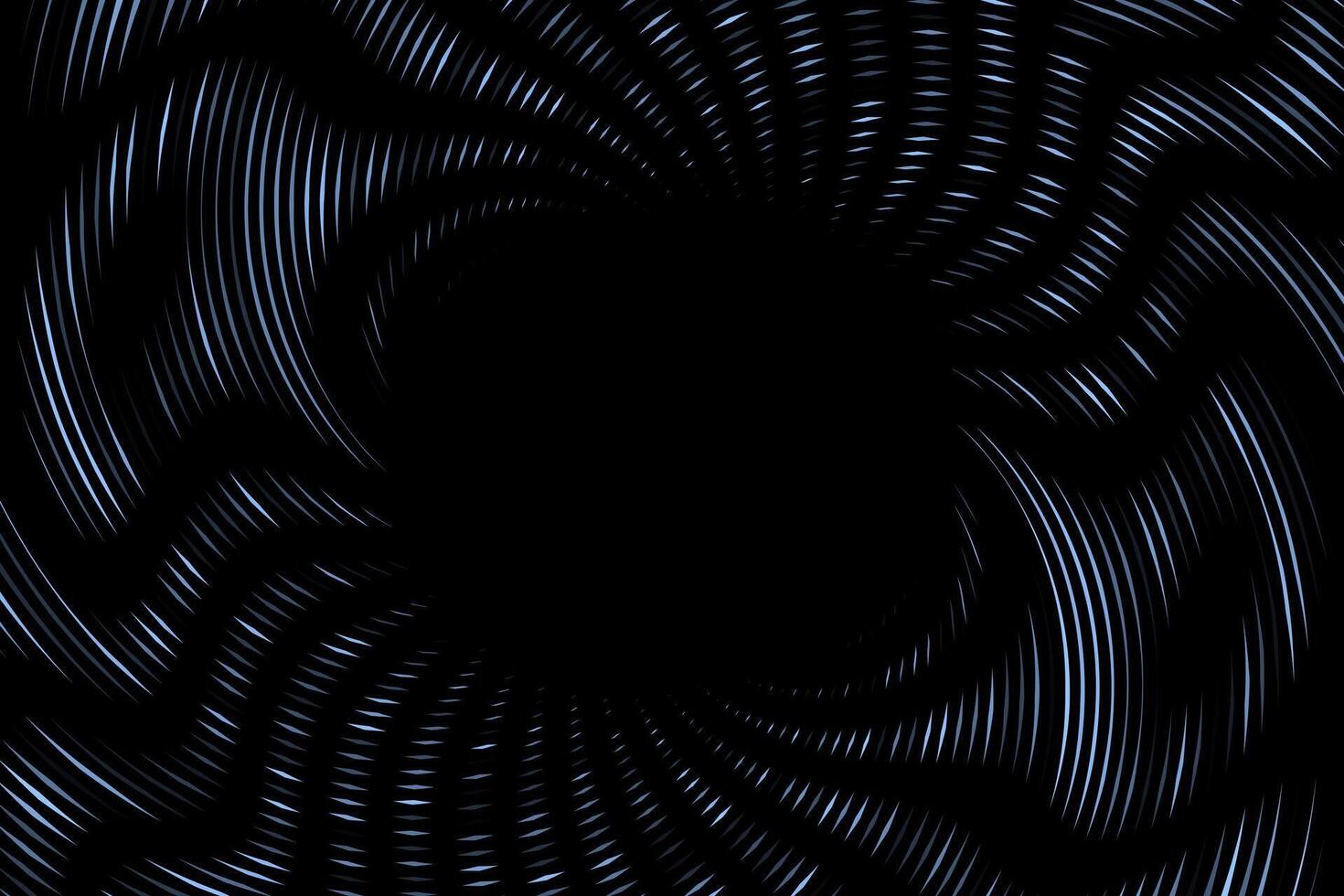 Blue magnetic waves lines abstract background vector