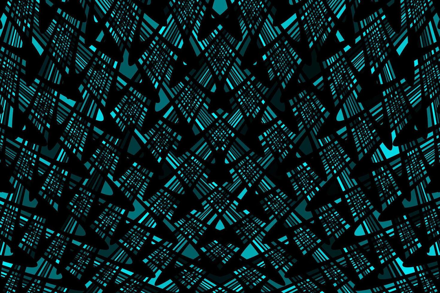 Cyan abstract background geometric art wallpaper vector